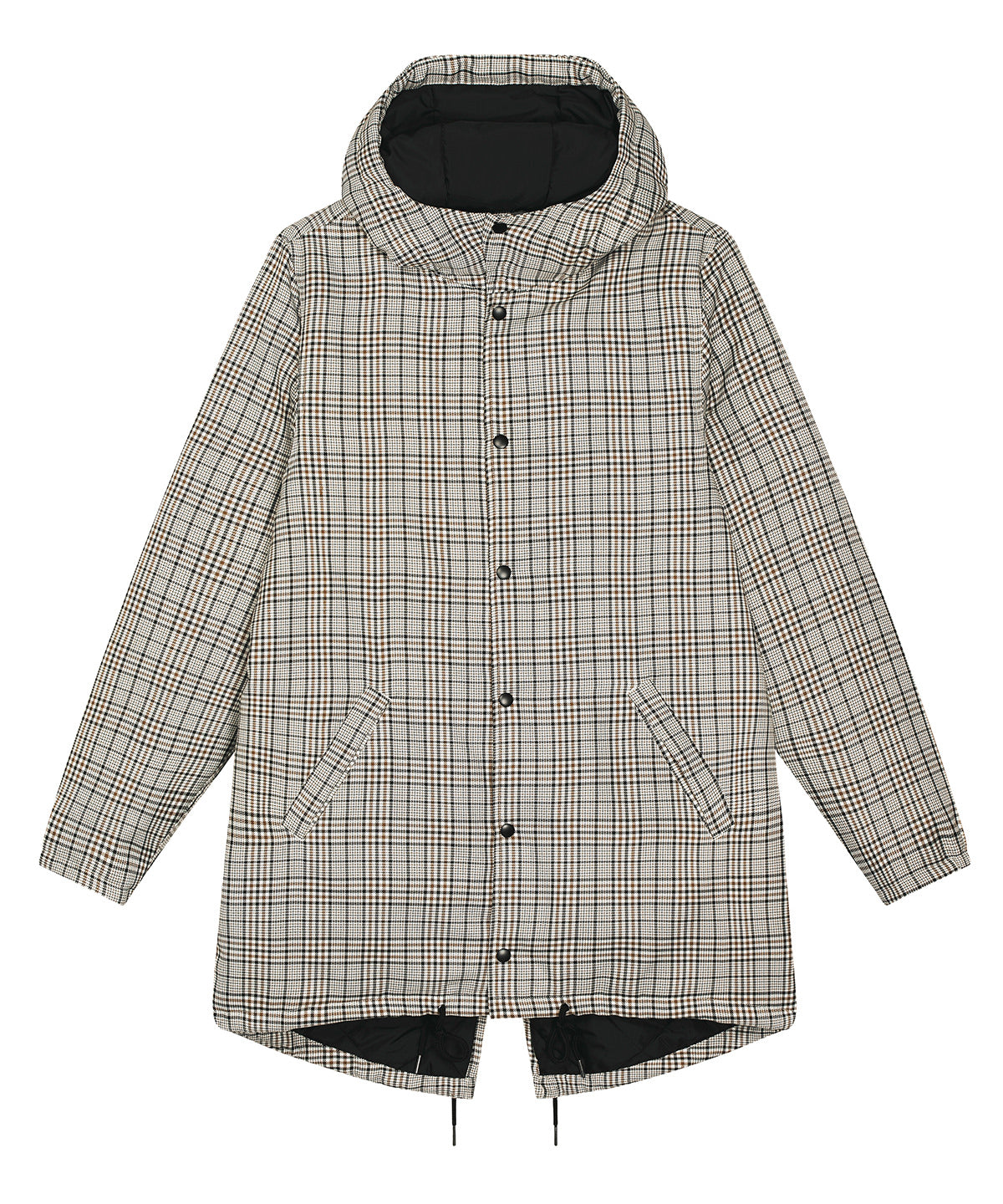 Unisex Padded Tweed Coat
